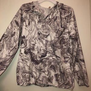 MARBLE Pullover Rain Jacket/Windbreaker